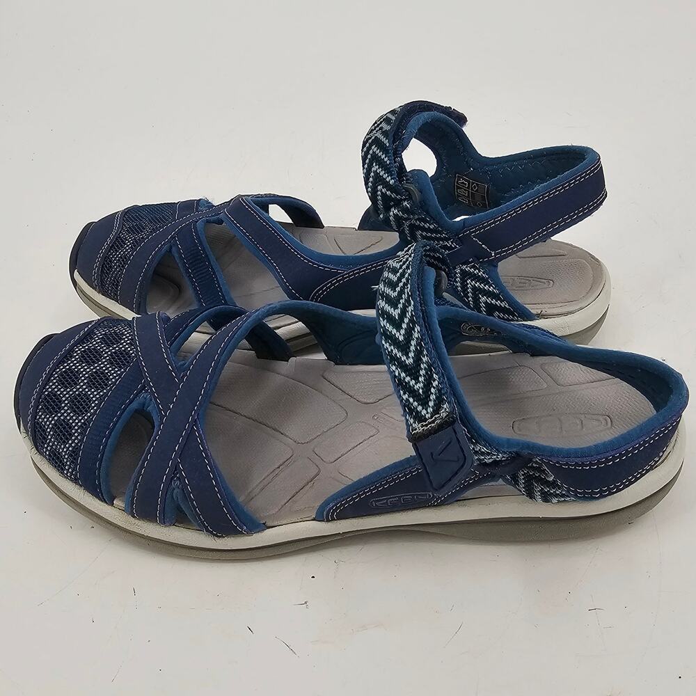 KEEN Sage Ankle Sandal Poseidon Ink Blue 5.5 Hiking Shoe Women's 8.5 Gorpcore - Picture 3 of 7